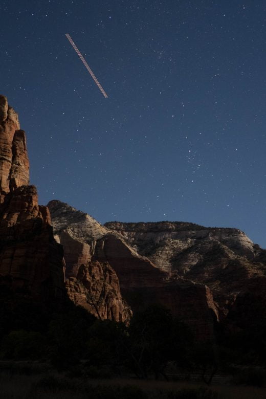 The universe displays the beauty and mystery of infinite space & time.